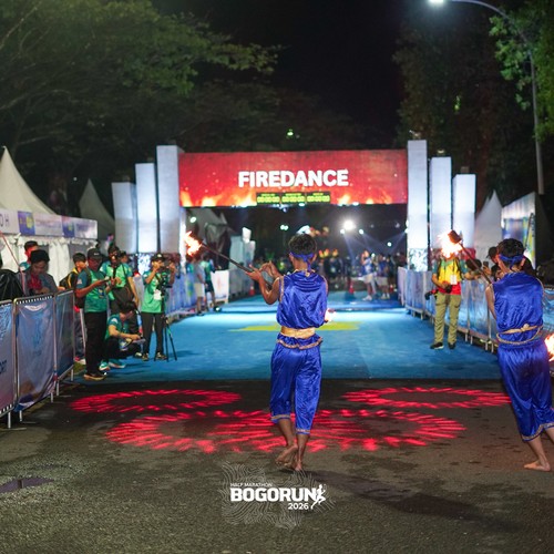Race photo from BOGORUN 2026