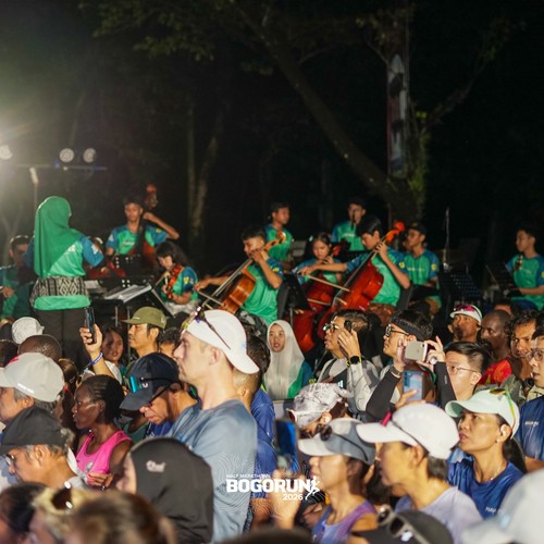 Race photo from BOGORUN 2026
