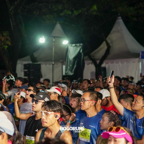 Race photo from BOGORUN 2026