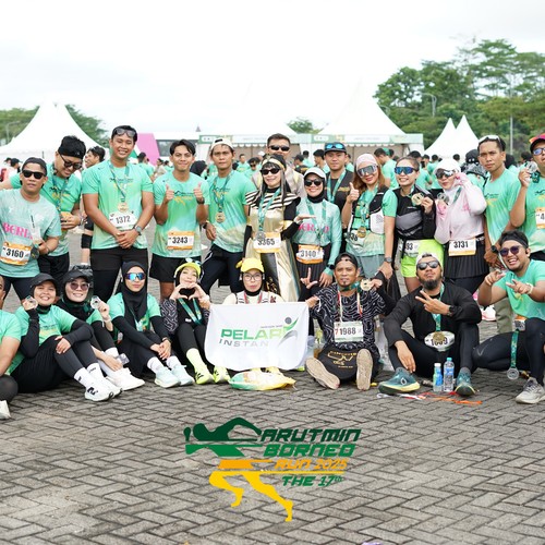 Race photo from ARUTMIN BORNEO RUN 2025