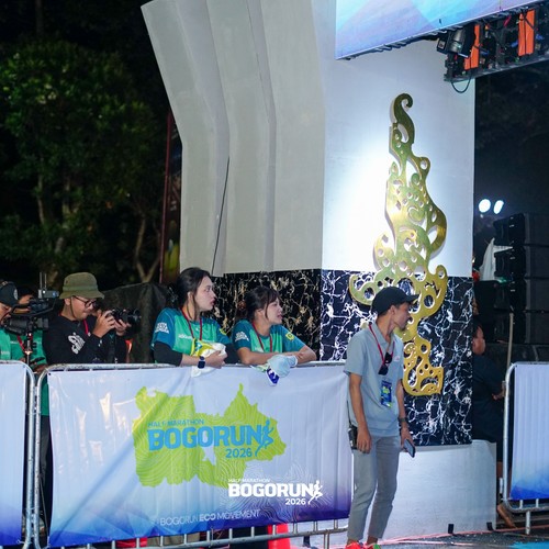 Race photo from BOGORUN 2026
