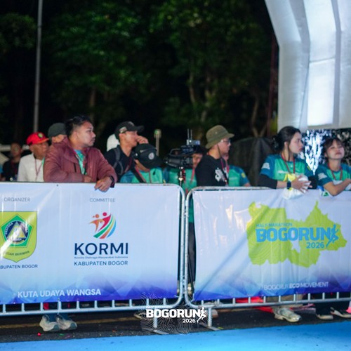 Race photo from BOGORUN 2026