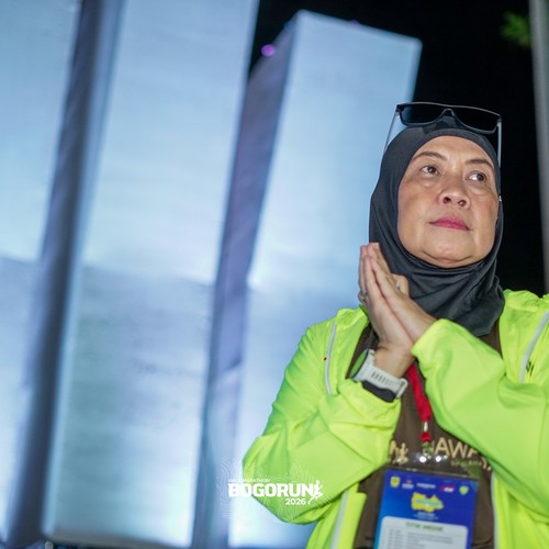 Race photo from BOGORUN 2026