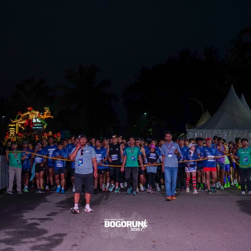 Race photo from BOGORUN 2026