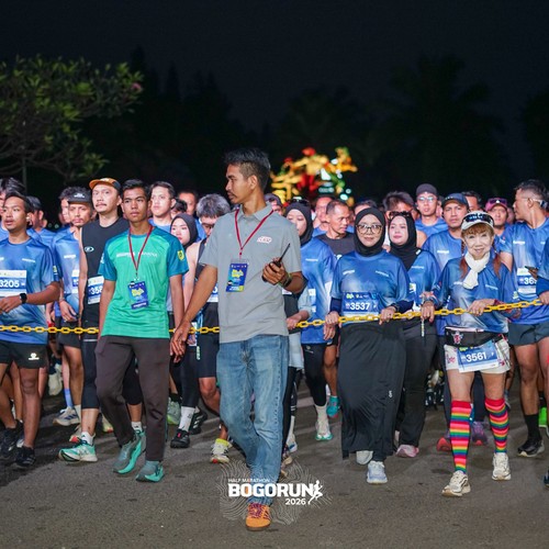 Race photo from BOGORUN 2026