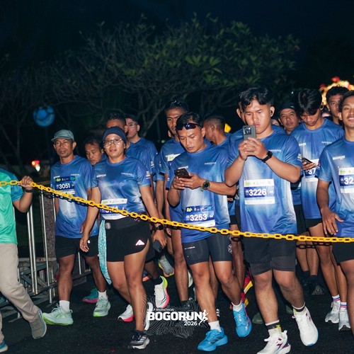 Race photo from BOGORUN 2026