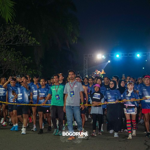 Race photo from BOGORUN 2026
