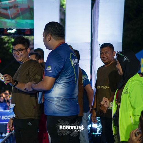 Race photo from BOGORUN 2026