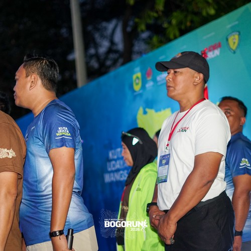 Race photo from BOGORUN 2026