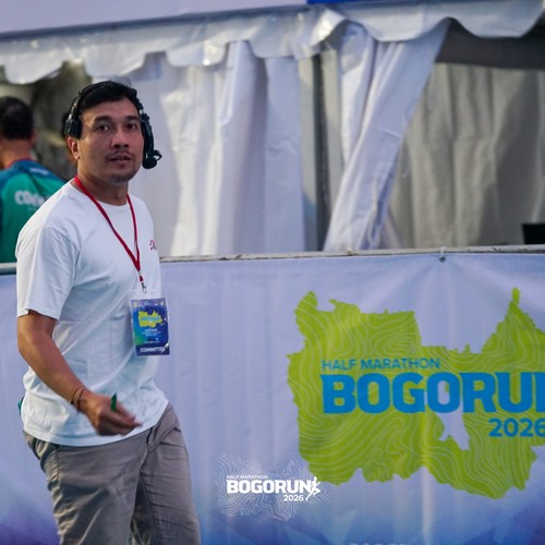 Race photo from BOGORUN 2026