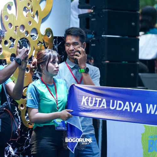 Race photo from BOGORUN 2026