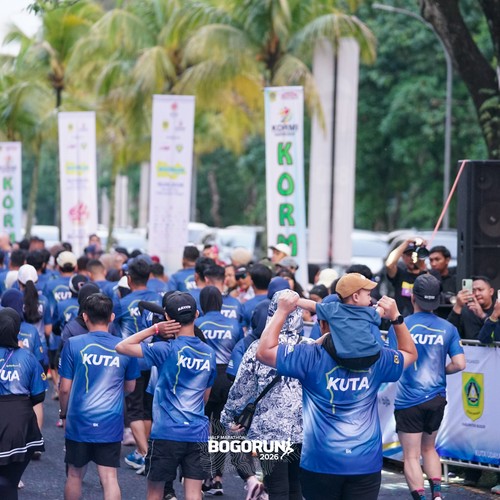 Race photo from BOGORUN 2026