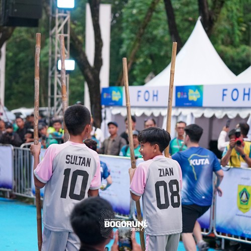 Race photo from BOGORUN 2026