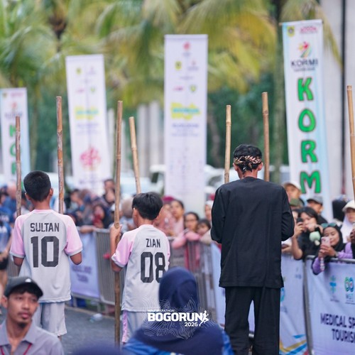Race photo from BOGORUN 2026