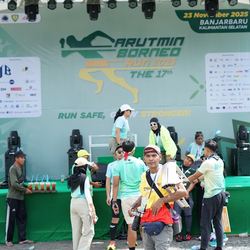 Race photo from ARUTMIN BORNEO RUN 2025