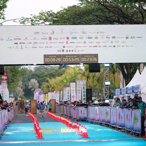 Race photo from BOGORUN 2026