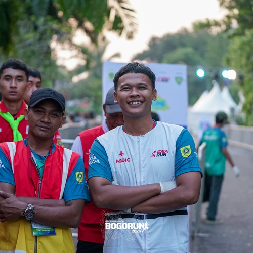 Race photo from BOGORUN 2026