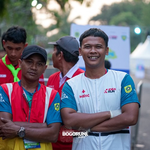 Race photo from BOGORUN 2026