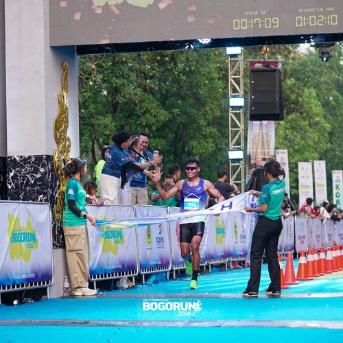Race photo from BOGORUN 2026