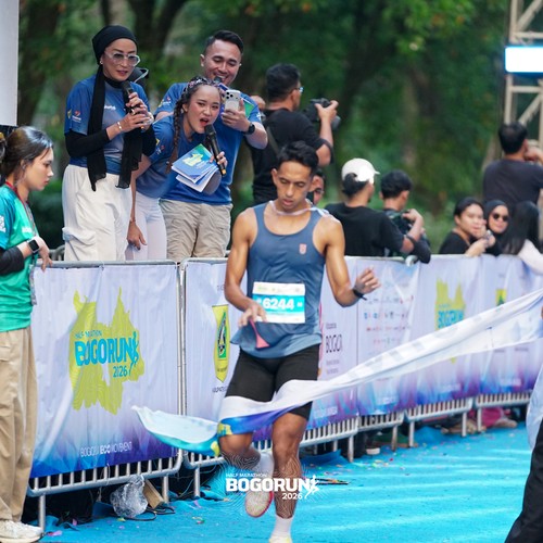 Race photo from BOGORUN 2026