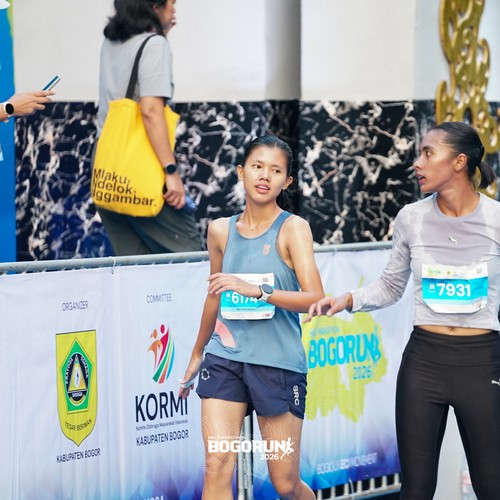 Race photo from BOGORUN 2026