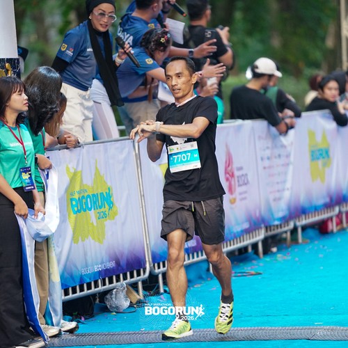 Race photo from BOGORUN 2026