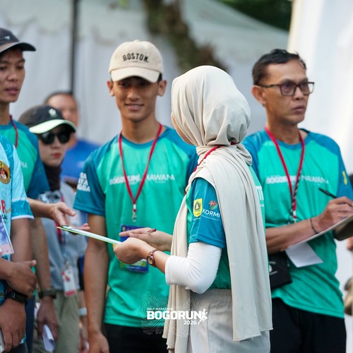 Race photo from BOGORUN 2026