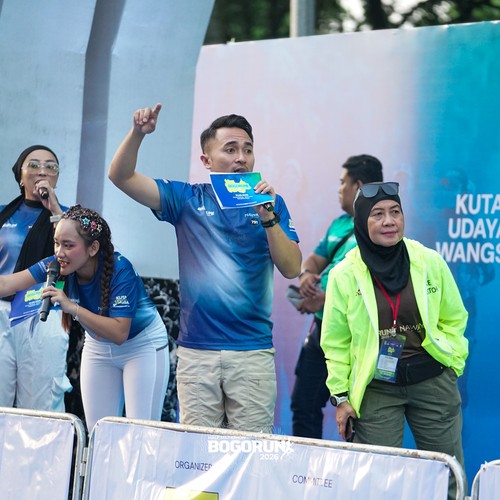 Race photo from BOGORUN 2026