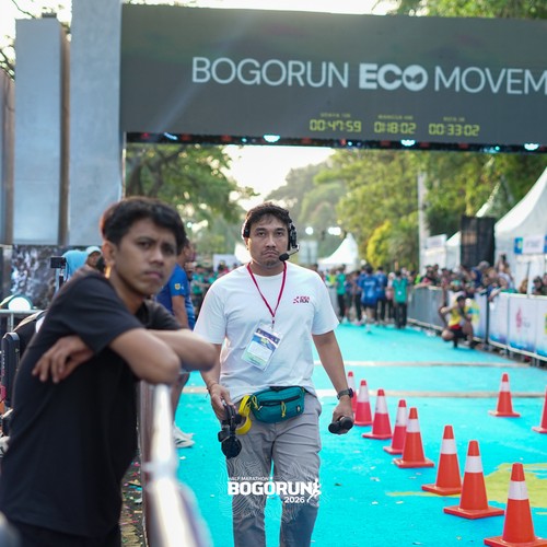 Race photo from BOGORUN 2026