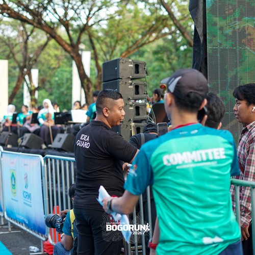 Race photo from BOGORUN 2026