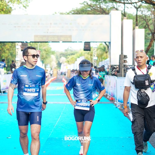 Race photo from BOGORUN 2026