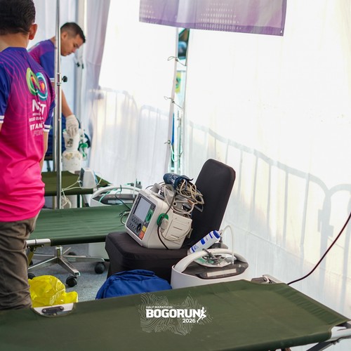 Race photo from BOGORUN 2026