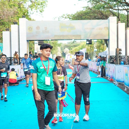 Race photo from BOGORUN 2026