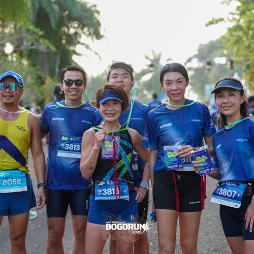 Race photo from BOGORUN 2026