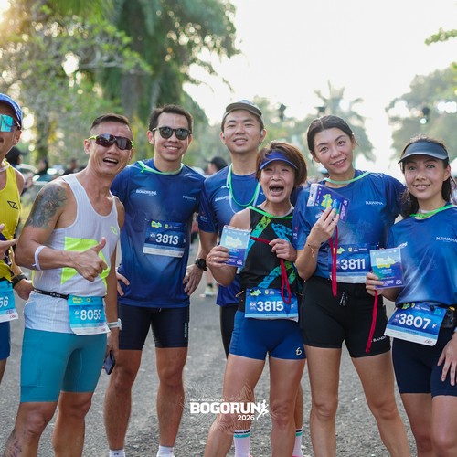 Race photo from BOGORUN 2026
