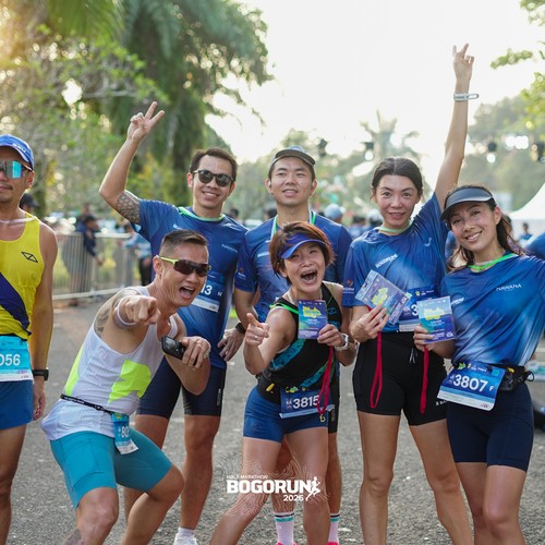 Race photo from BOGORUN 2026
