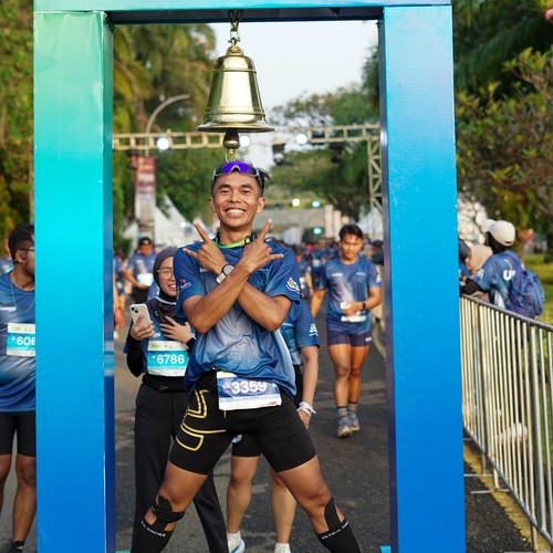 Race photo from BOGORUN 2026