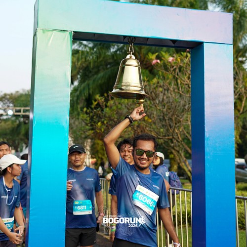 Race photo from BOGORUN 2026