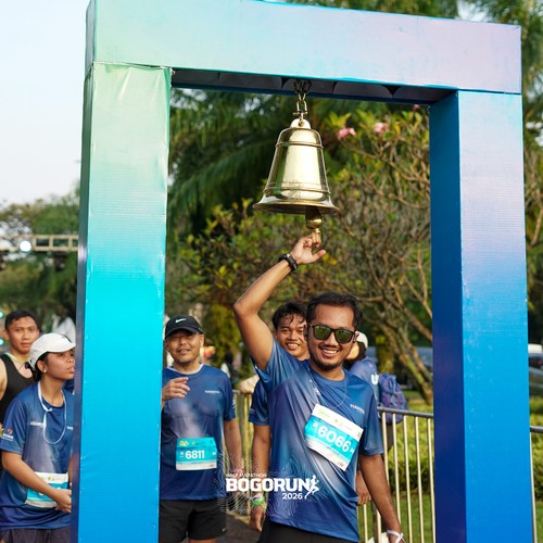 Race photo from BOGORUN 2026