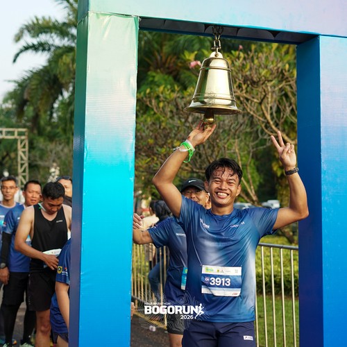 Race photo from BOGORUN 2026