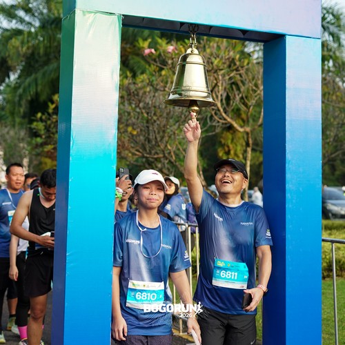 Race photo from BOGORUN 2026