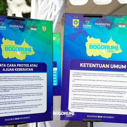 Race photo from BOGORUN 2026