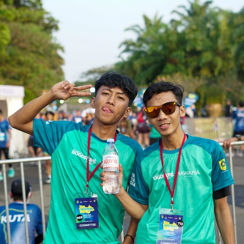 Race photo from BOGORUN 2026