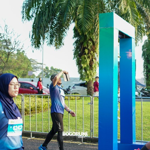 Race photo from BOGORUN 2026