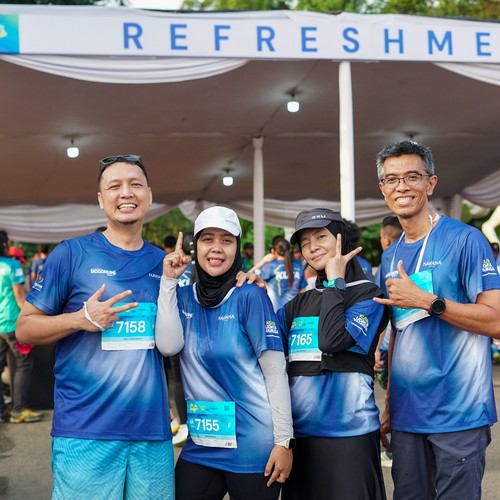 Race photo from BOGORUN 2026