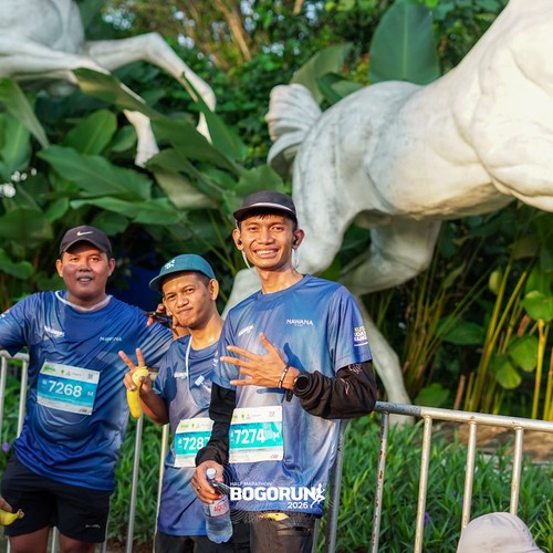 Race photo from BOGORUN 2026
