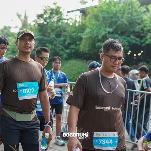 Race photo from BOGORUN 2026