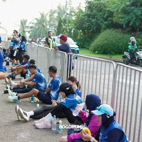 Race photo from BOGORUN 2026