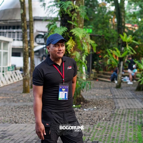Race photo from BOGORUN 2026