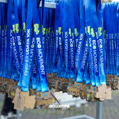 Race photo from BOGORUN 2026